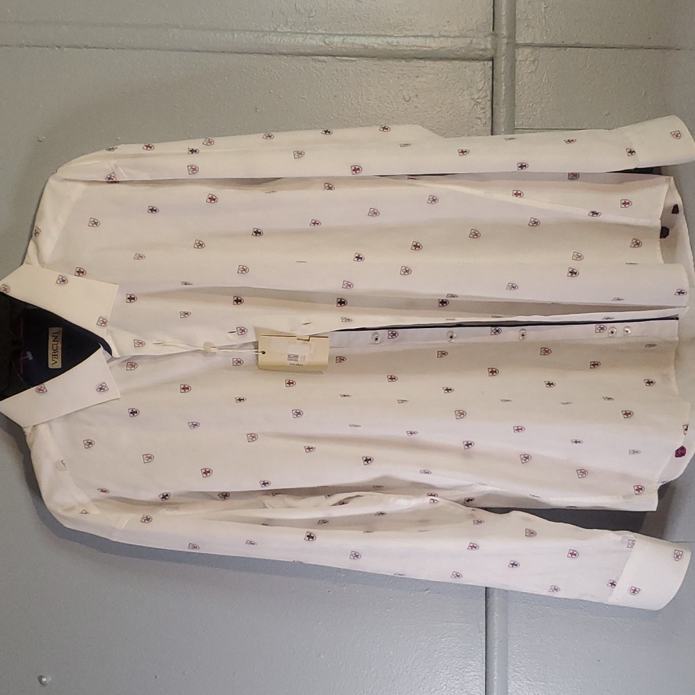 Vercini Button down dress shirt  sz XXL